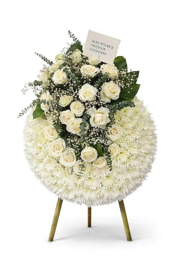 Corona de Condolencias Paz Eterna