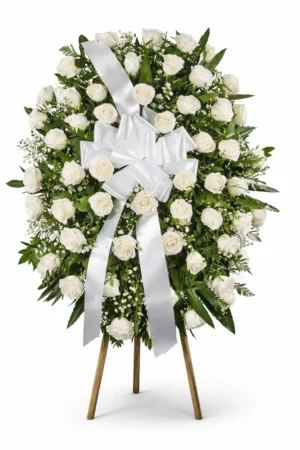 Corona de Condolencias Luz de Paz